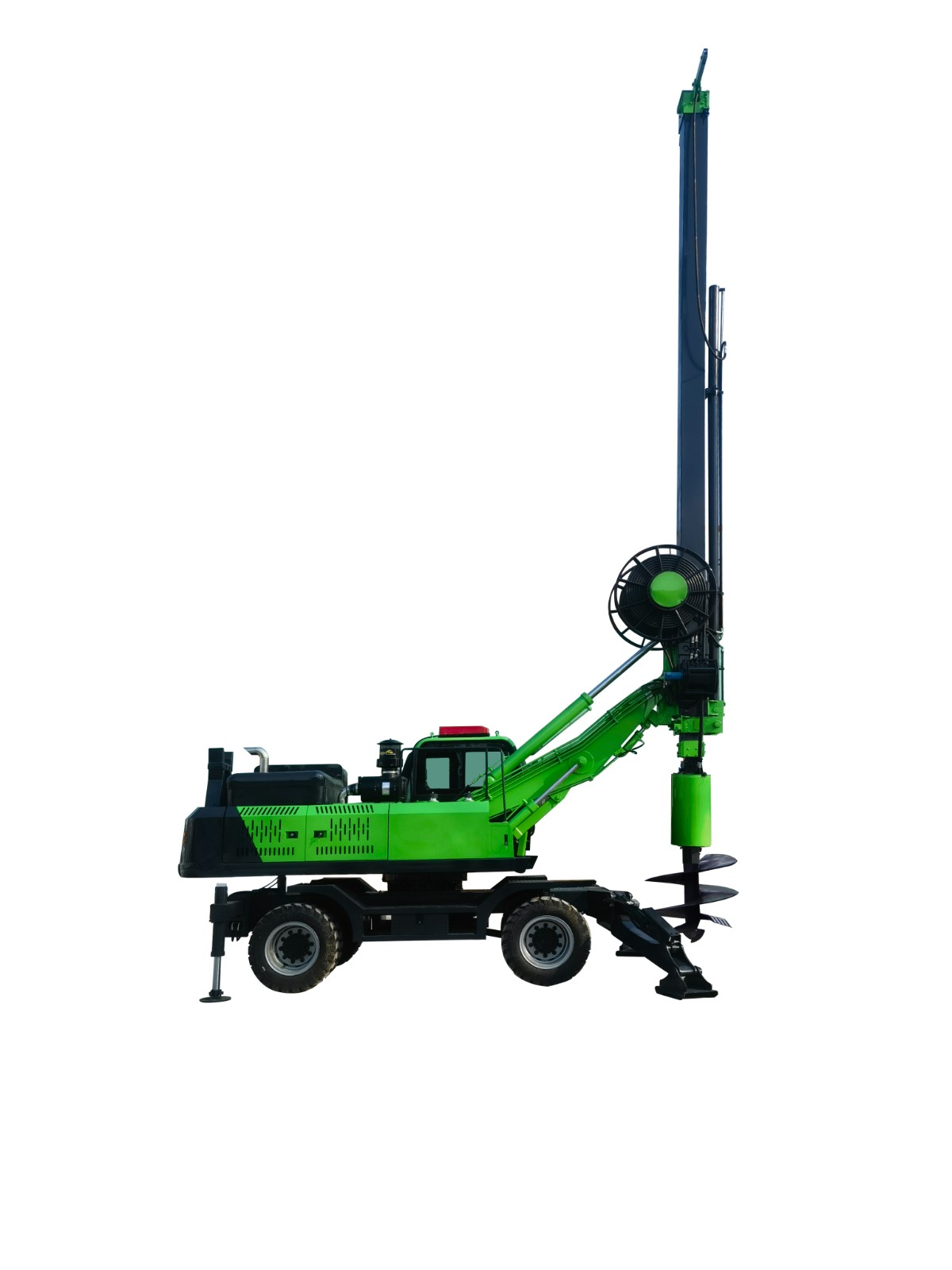 LQ360轮式四驱旋挖钻机