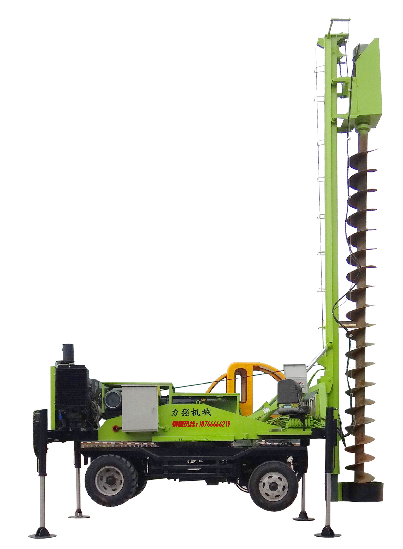 LQ-360轮式长螺旋打桩机